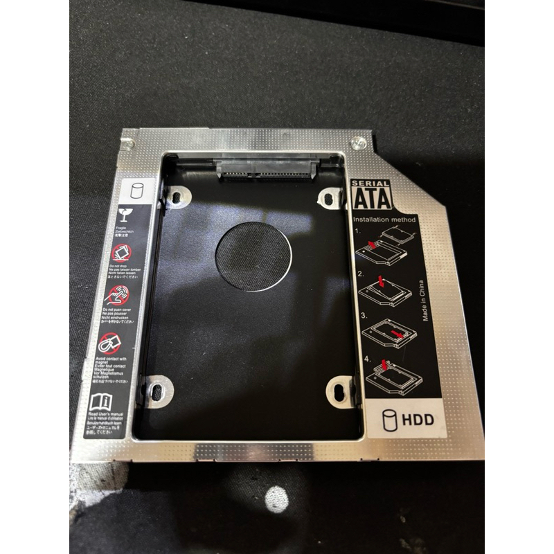 HDD SSD CADDY 12.7MM SATA / SSD CADDY / SLOT DVD TO SLOT HDD / HDD CADDY / CADDY