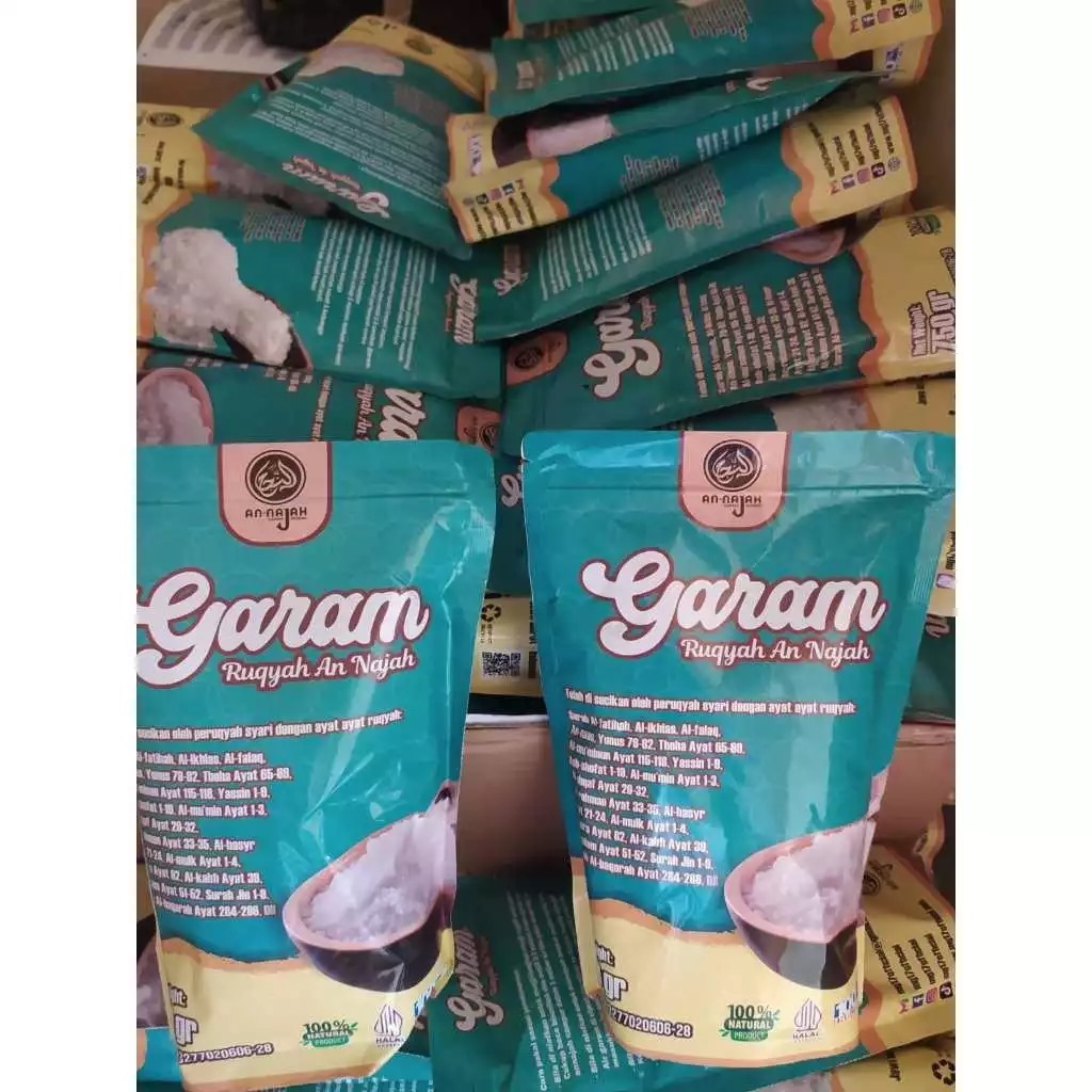 

Garam Ruqyan AnNajah Asli Garam AnNajah 100% Original Kemasan 750gr