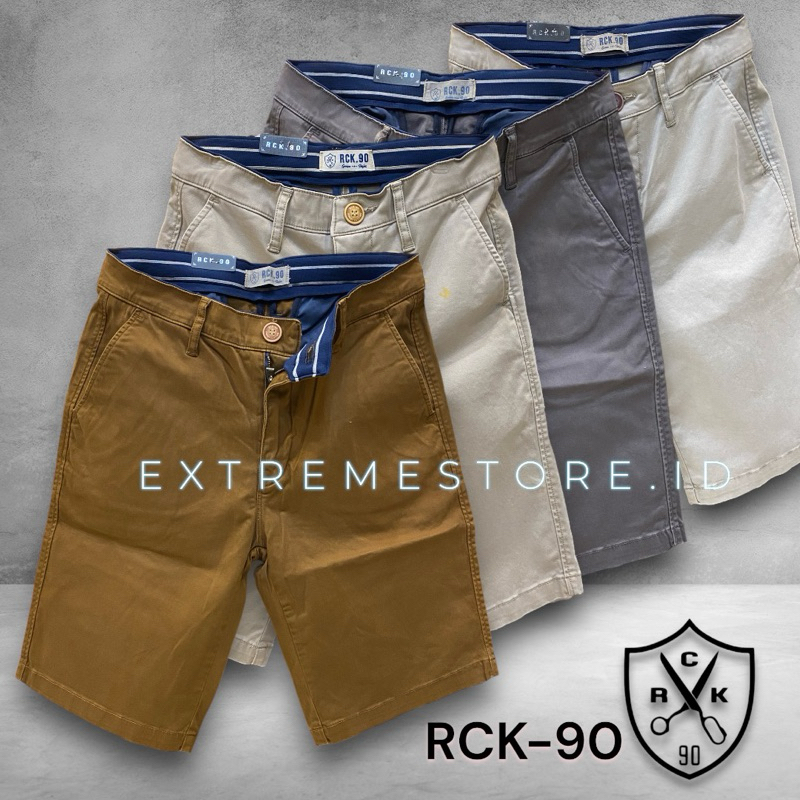 RCK-STR/RCK-90/celana pendek chinos rockstar.chino pendek pria.RCK NAKA SERIES