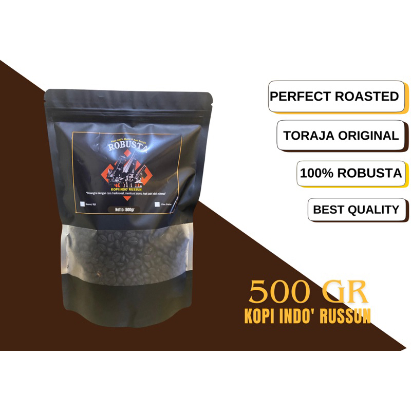 

KOPI TORAJA BEANS ORIGINAL 100% ROBUSTA 500gr