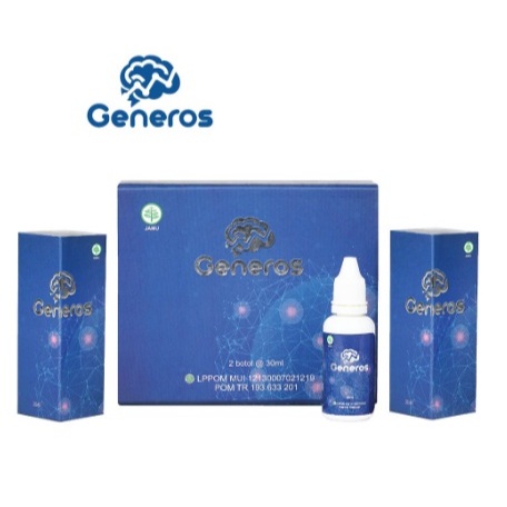 GENEROS Speech Delay Asli Vitamin Kecerdasan Otak Anak 1 Botol