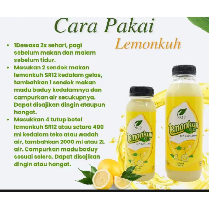 

lemonkuh SR 12 minuman rasalemon