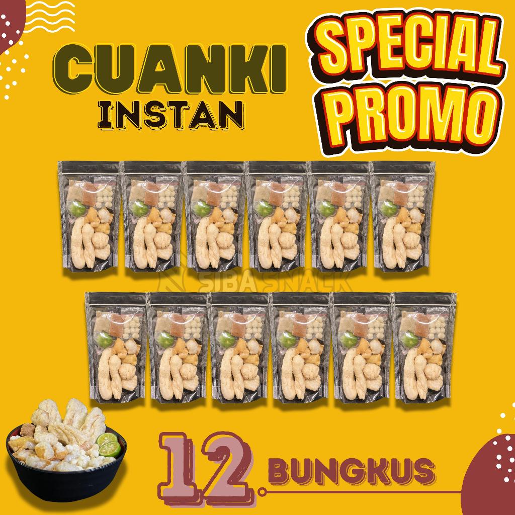 

CUANKI INSTAN 12 BUNGKUS | SIBASNACK