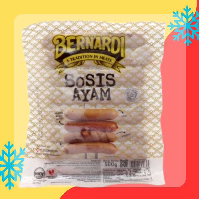 

BERNARDI Sosis Ayam 500gr