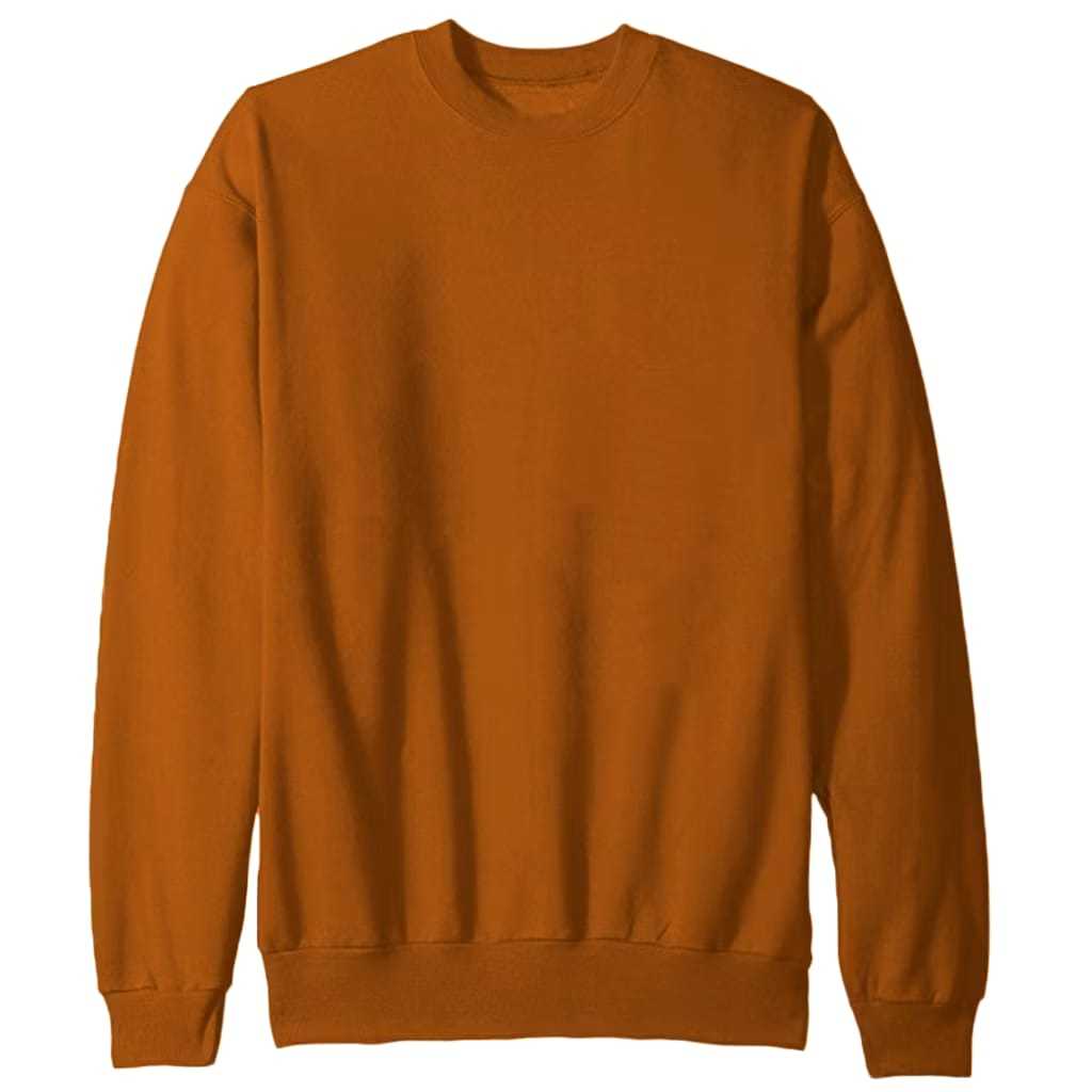 Sweter Jumper Katun Polos Fleece Size M L XL XXL by Surfinclo Casual
