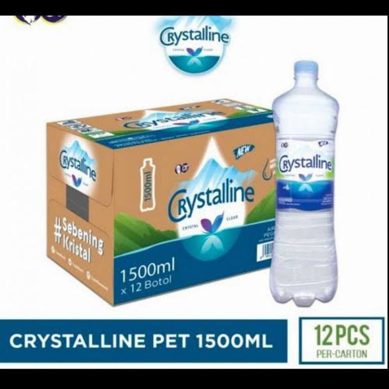 

crystaline botol 1500ml(12pcs)