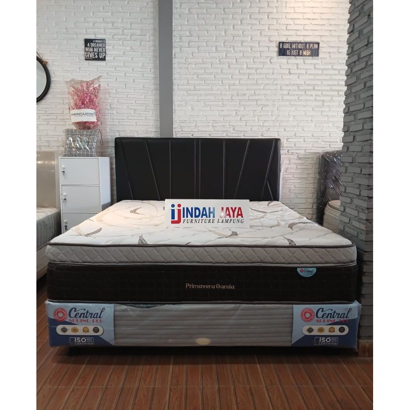 Set dipan ori+springbed central garcia 160