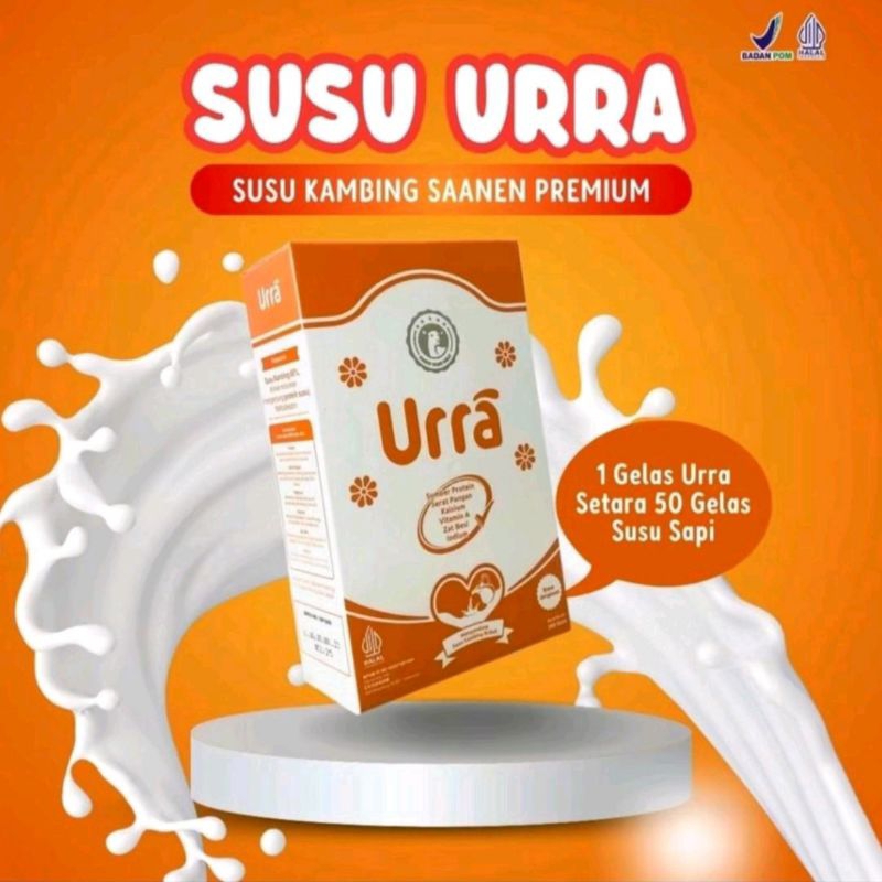 

1 Box Susu Urra | Susu Kambing Etawa Saanen Eropa Organik Rendah gula Alami Dairy