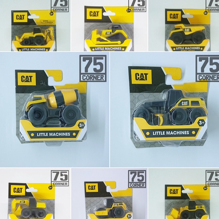 Update Ekonomis   75 CORNER  Funrise Caterpillar Little Machines CAT Dump Truck Backhoe Loader Wheel