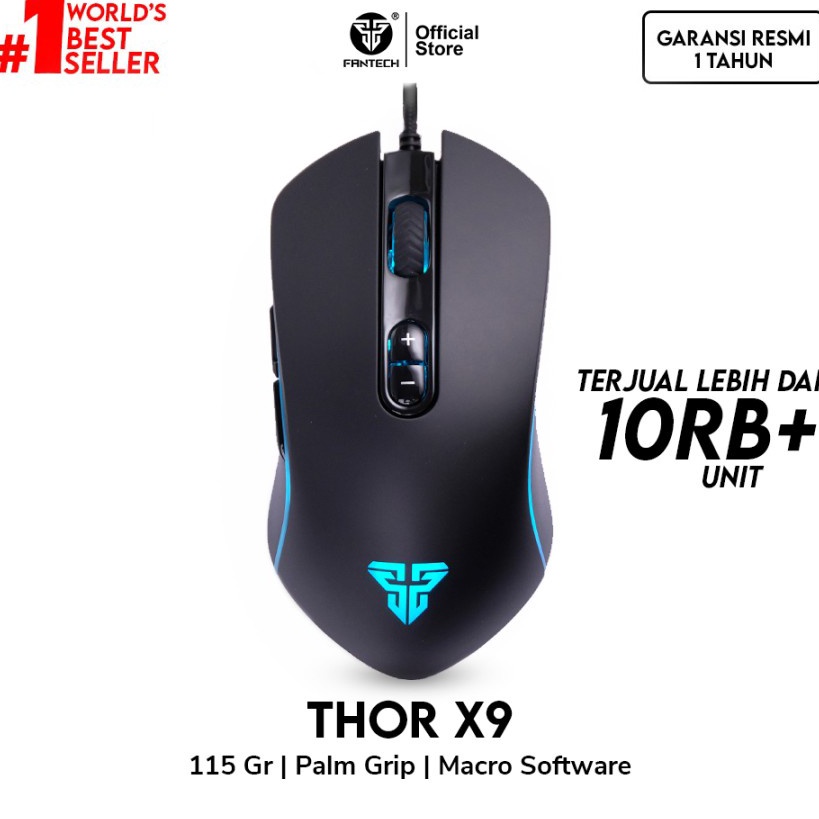 KF7 Fantech THOR X9 Mouse Gaming Macro