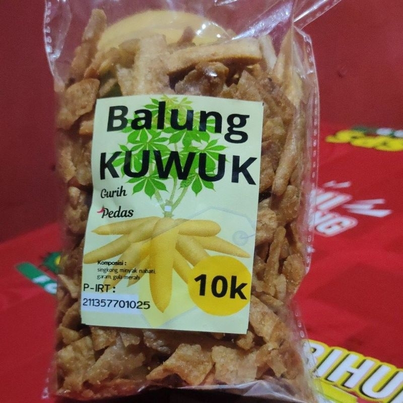 

keripik singkong/balung kuwuk