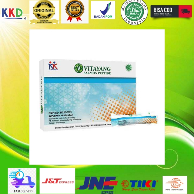 Vitayang Salmon Ovary Peptide Membran Telur Ikan Salmon