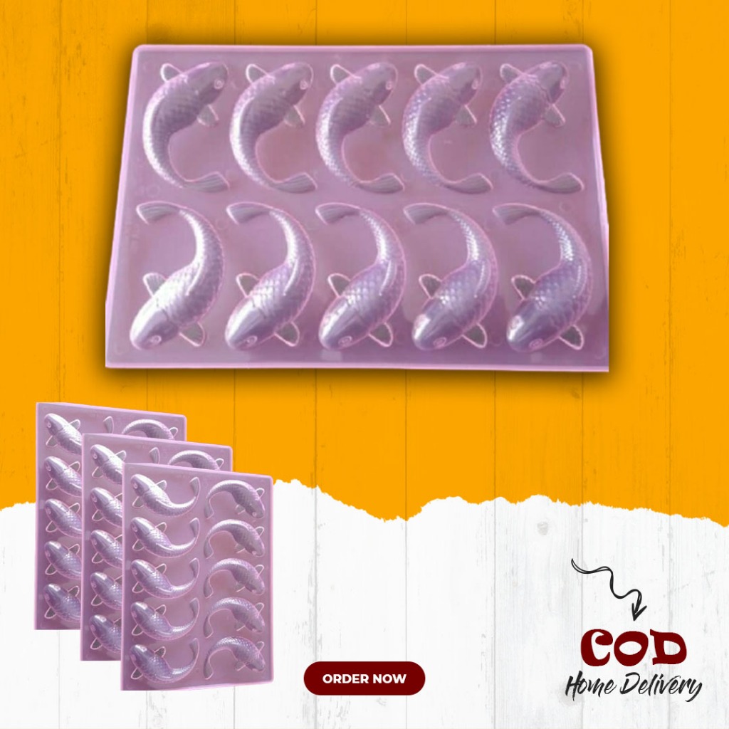 Cetakan Puding Karakter Ikan / Cetakan Puding Unik / Cetakan Agar / Cetakan Bolu / Cetakan Jelly