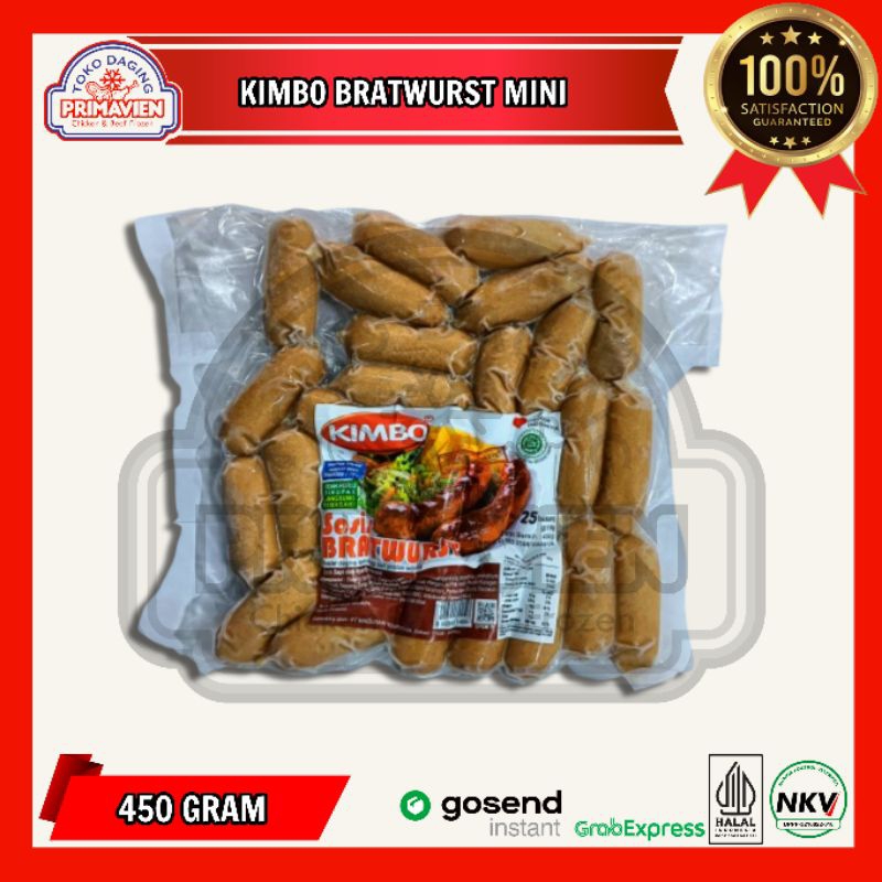 

Kimbo Sosis Mini Bratwurst (450gram)