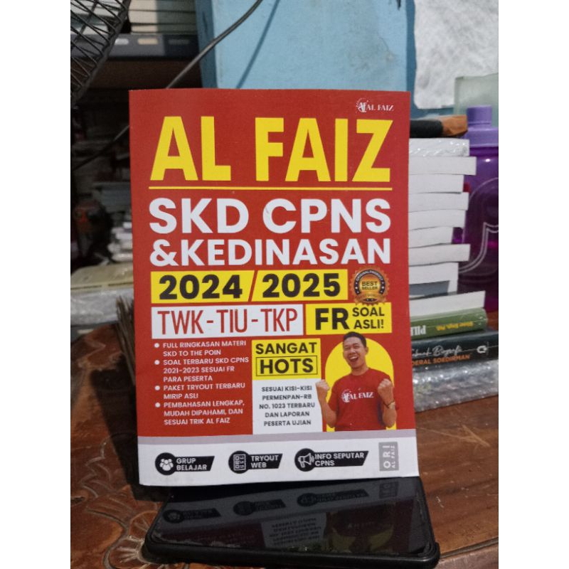 Buku SKD CPNS Dan KEDINASAN Terbaru 2024/2025 TWK TIU TKP fr soal asli Al Faiz