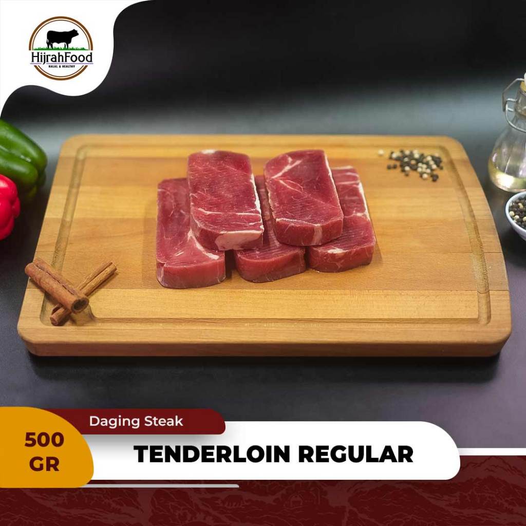 

Hijrahfood Daging Tenderloin Regular 500 gram Daging Has Dalam Rendang Dendeng