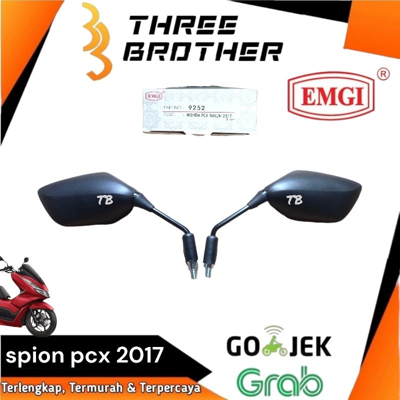 Kaca spion Pcx 150 pcx 160 sepasang emgi 9252