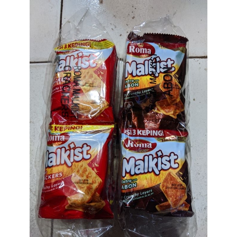 

Roma Malkist renceng isi 10pcs All Varian rasa