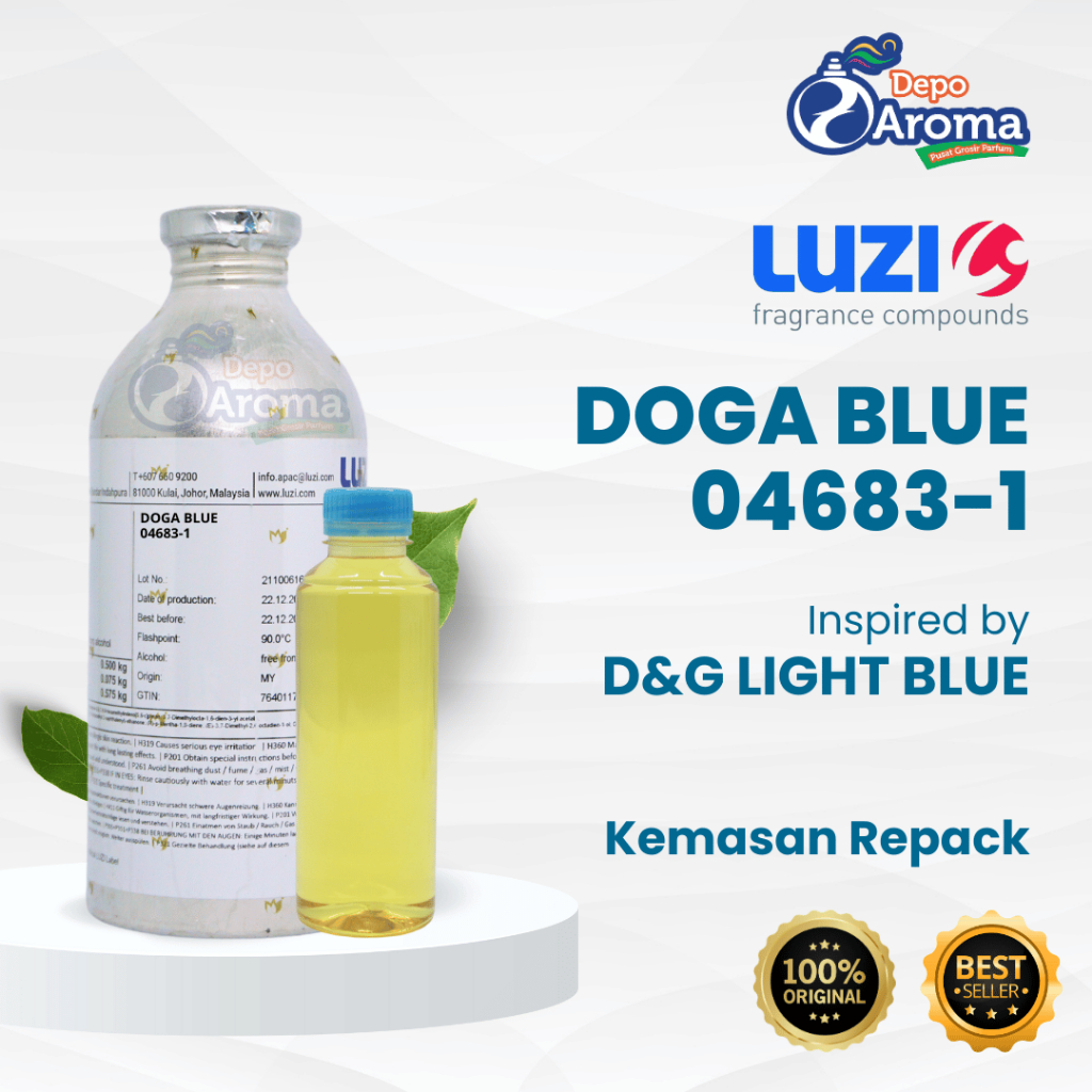 PARFUM BIBIT MURNI - DOGA BLUE 04683-1 - REPACKING - LUZI