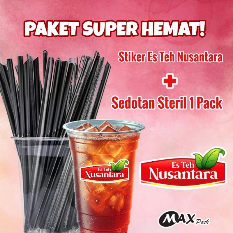 

Paket Stiker Es Teh Ns + Sedotan Es Teh | Paket Stiker Cutting + Sedotan | Sedotan Es Teh | Sticker Logo | Sticker Custom