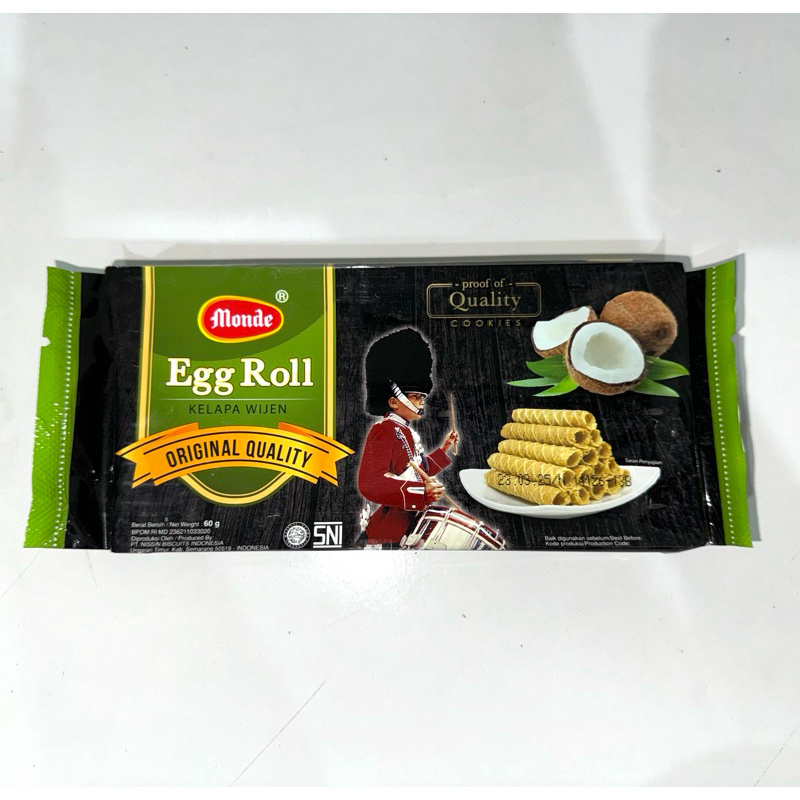 

Monde Serena Egg Roll Kelapa Wijen 60gr