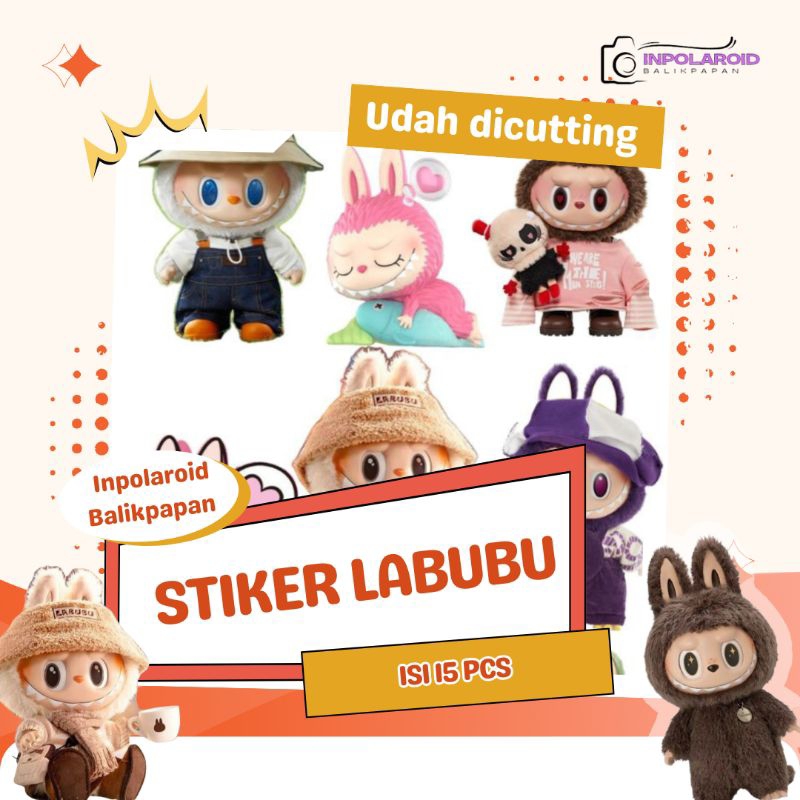 

Stiker Labubu Sanrio/Labubu Viral isi 15 pcs