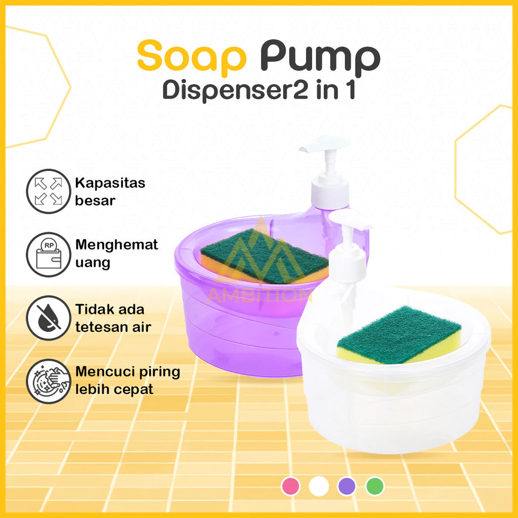 Pencuci piring piring tekan dispenser，Cuci piring dapur Kotak tekan detergen cuci piring/Dispenser