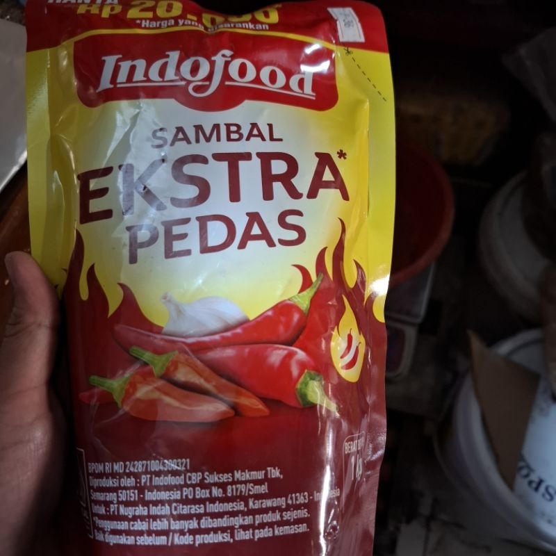 

saus indofood cocok digunakan untuk saus sosolan atau saus pelengkap