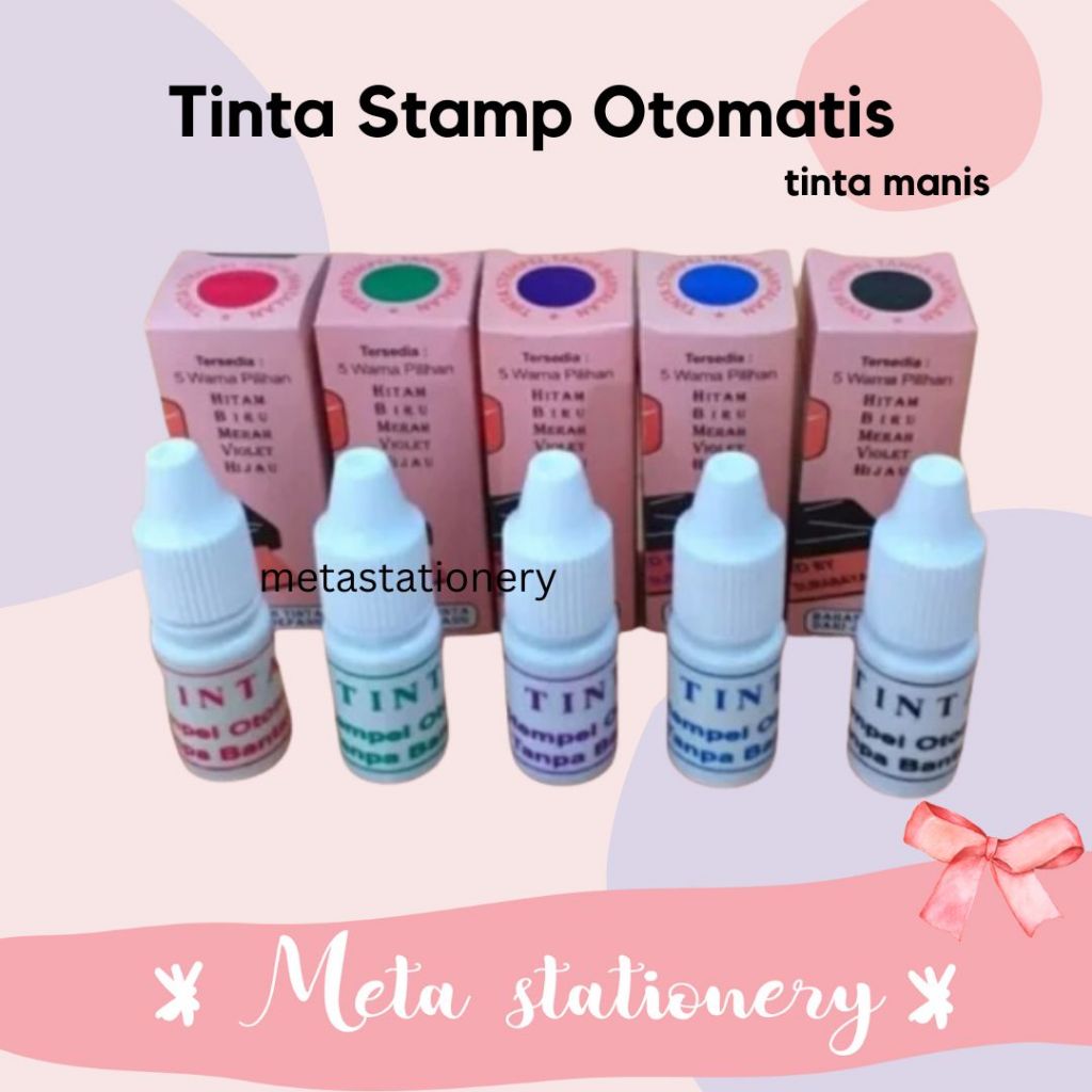 

Tinta Stampel / Stamp Ink Manis