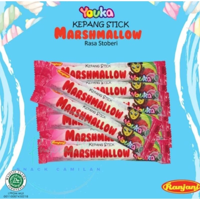 

Ranjani Marsmallow kepang pak isi 20 pcs