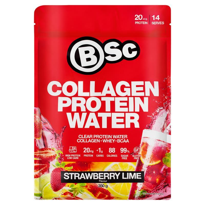 

BSc Collagen Protein Water Strawberry Lime 350g Australia