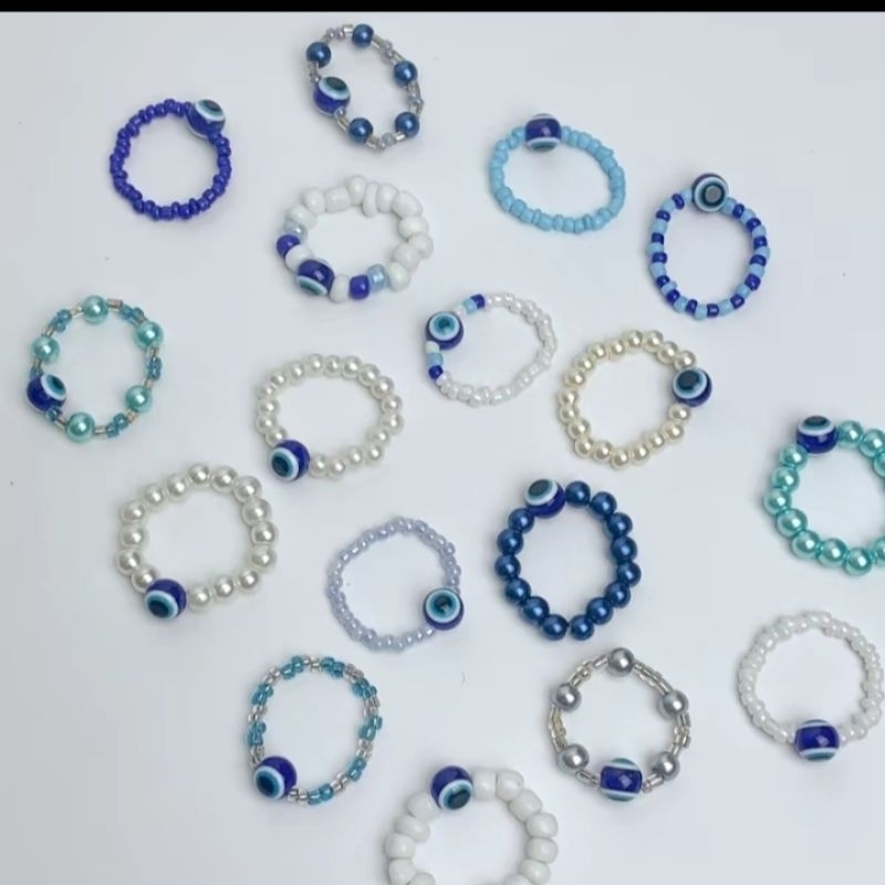 Ring Turkey blue eyes || cincin mata turki biru