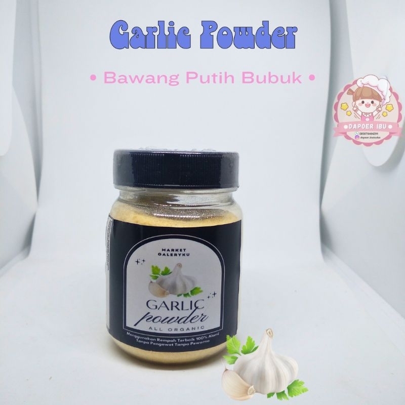 

Bawang Putih Bubuk Rempah Masakan Powder Spices - 100% Asli Garlic