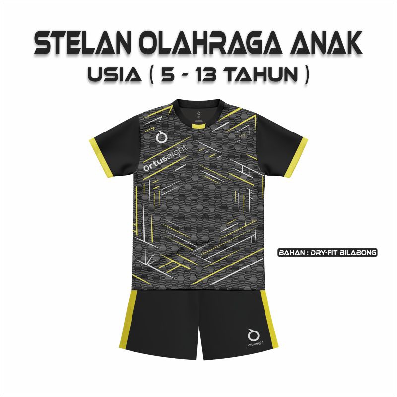 baju bola anak anak/ stelan futsal anak laki laki/ perempuan