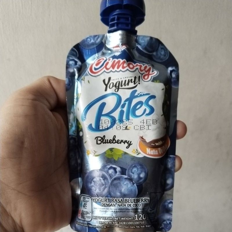 

Cimory Yogurt Bites rasa Blueberry 120gr