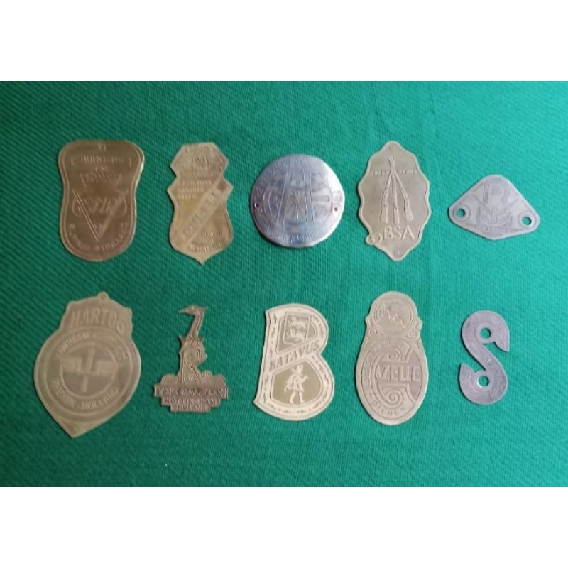 Emblem Sepeda onthel - Logo sepeda onthel - Merk sepeda onthel - Cap sepeda onthel - Merk Logo seped