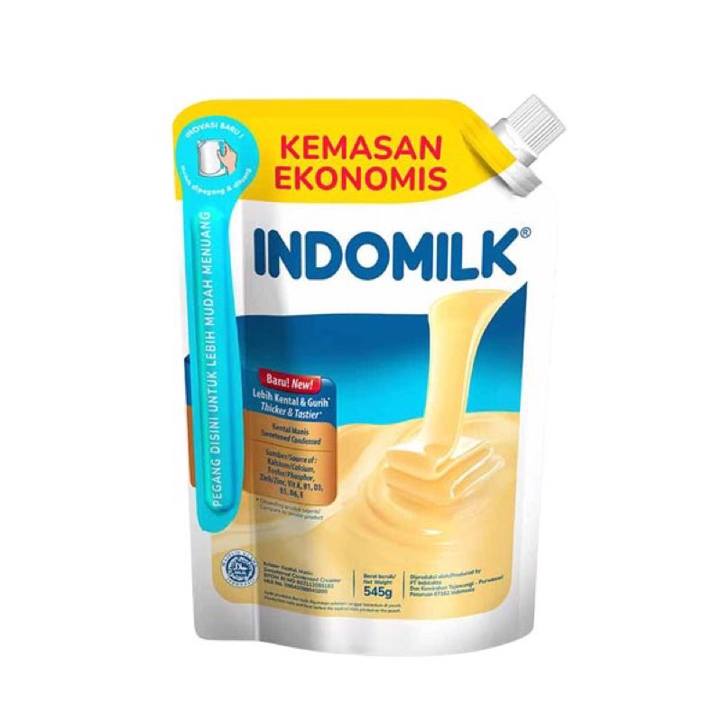 

Indomilk kental manis Original dan Choco 545gr