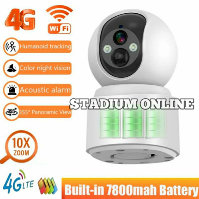 New CCTV Simcard 4G With Bettery PIR Wireless