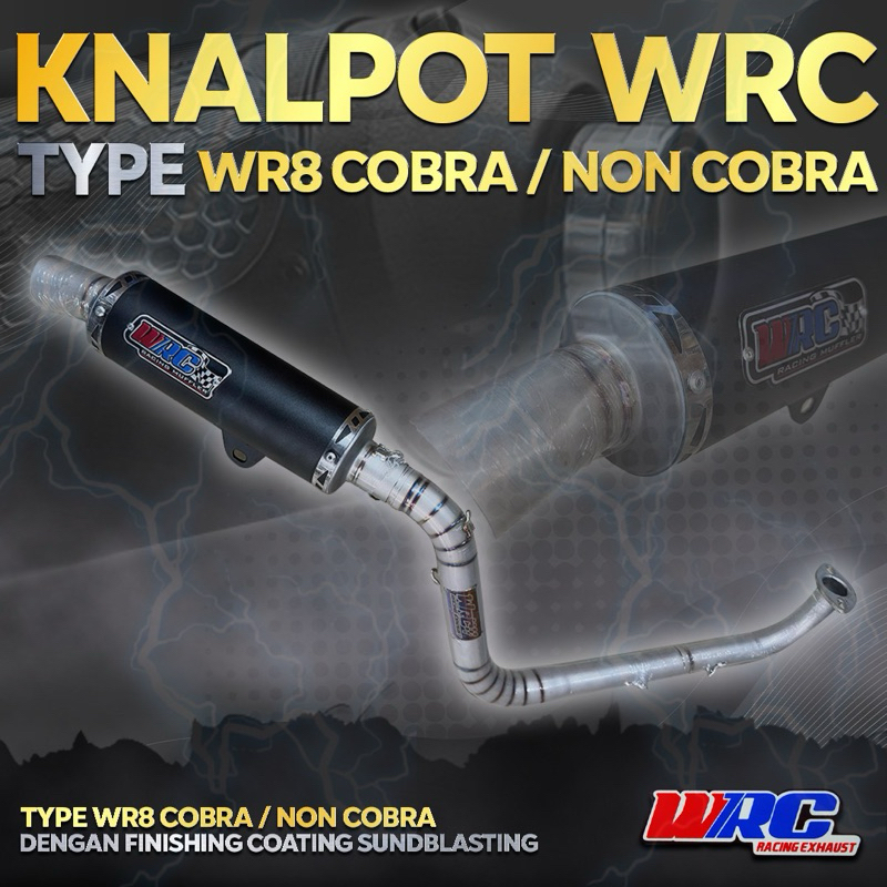 KNALPOT RACING WRC WR8 VARIO, NMAX, PCX, AEROX