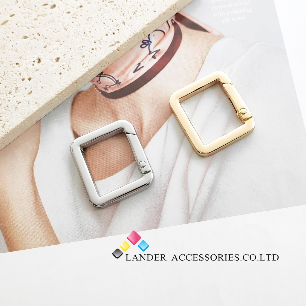 Kew-kew Ring Kotak Buka Tutup Cantelan Kaitan Tas Carabiner Pria Wanita LANDER / Dogclips / THWL2