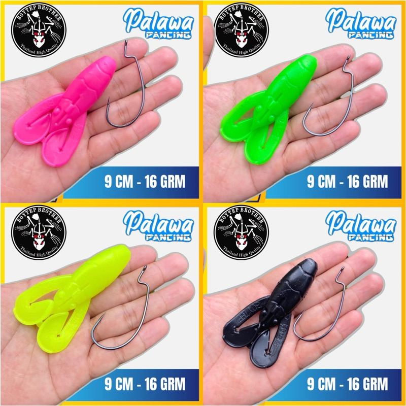 Boytep Shrimp 9 cm Original Lure Gabus Toman