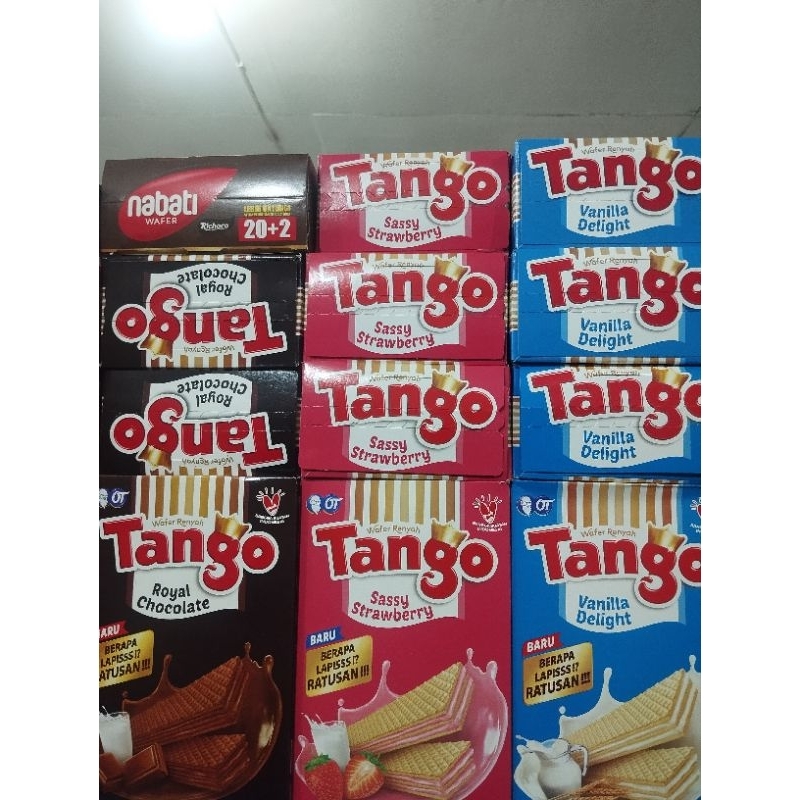 

TANGO VANILLA COKLAT STRAWBERRY DELIGHT BOX ISI 20 X 5 GRAM