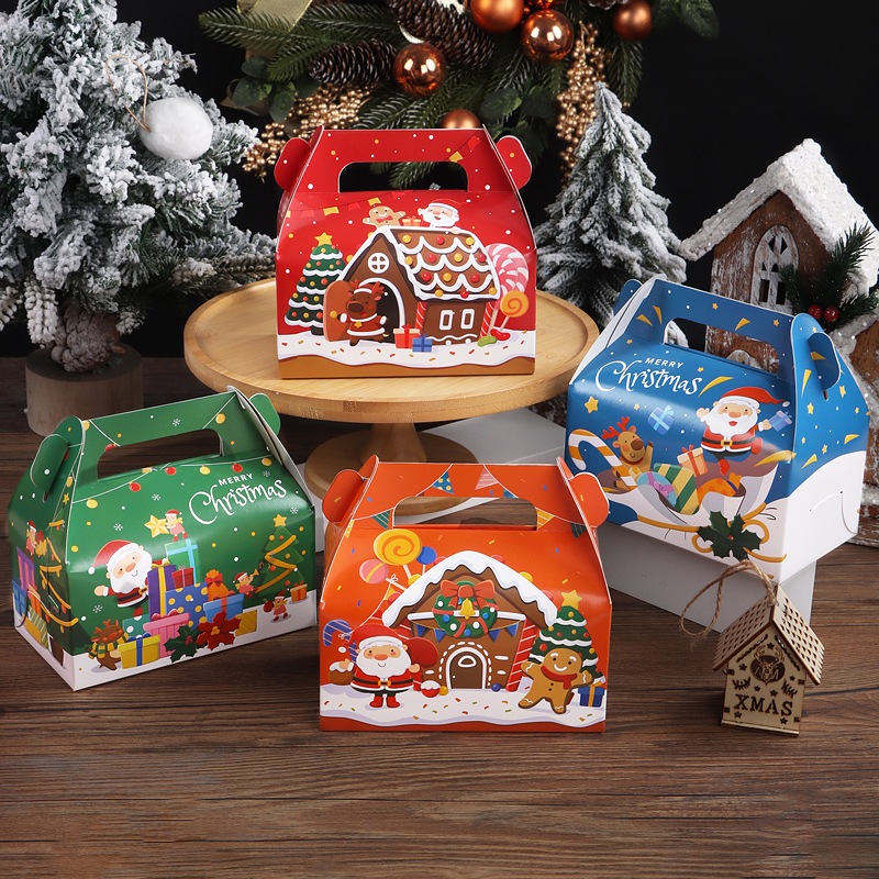 

(5PCS) Kotak cookies natal / Kotak kue Natal / kotak nastar natal / christmas gift box