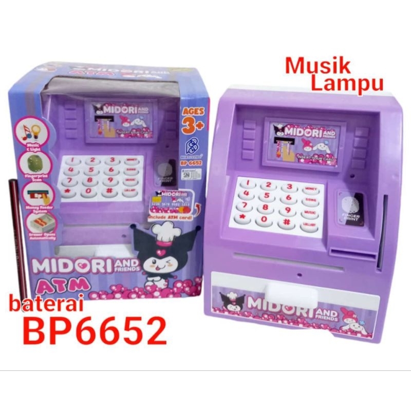 MAINAN ANAK MESIN ATM KARAKTER (BP6652)