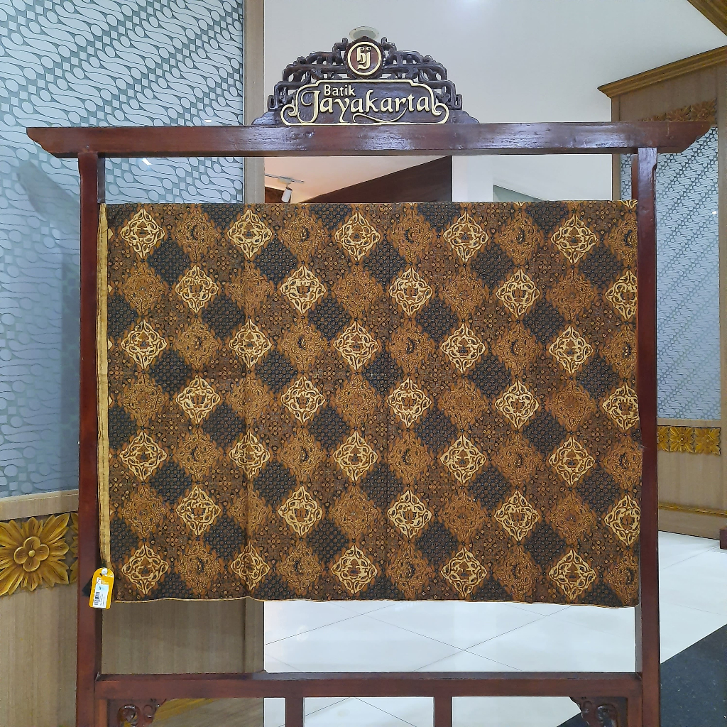 Kain Batik Tulis Solo Sogan Asli Motif Pakem Jarik