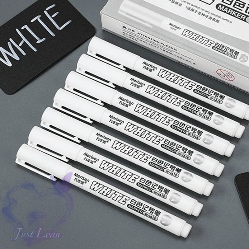 

Spidol Logam Tahan Air Baru 1PC Cat Putih Permanen Waterproof Metal Marker Permanent White Paint