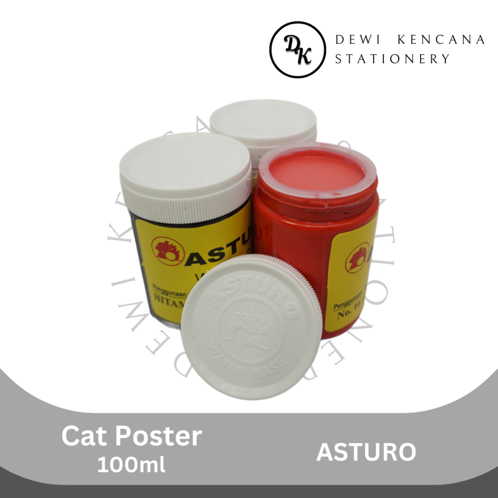 

HJK Cat Poster Asturo 100ml Warna Lengkap