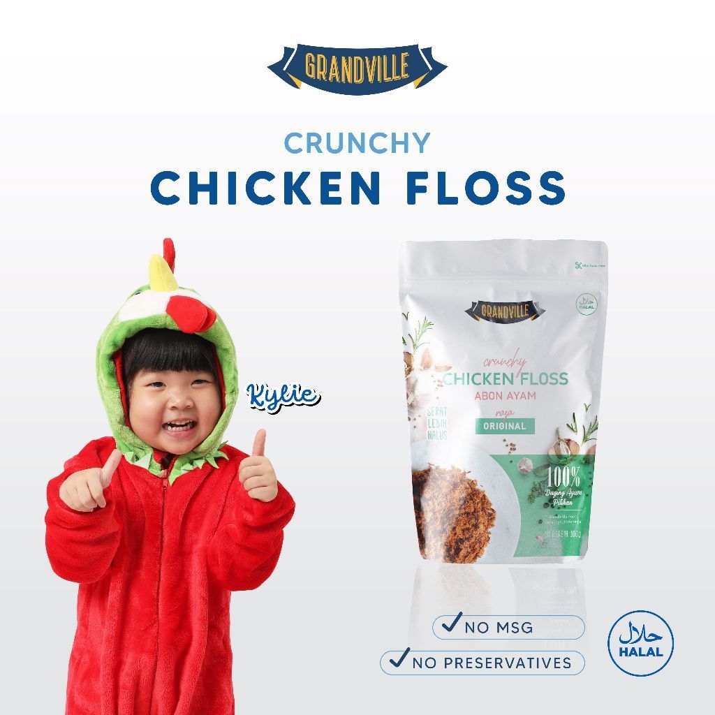 

Grandville Abon AYAM Crunchy Single Pack Original