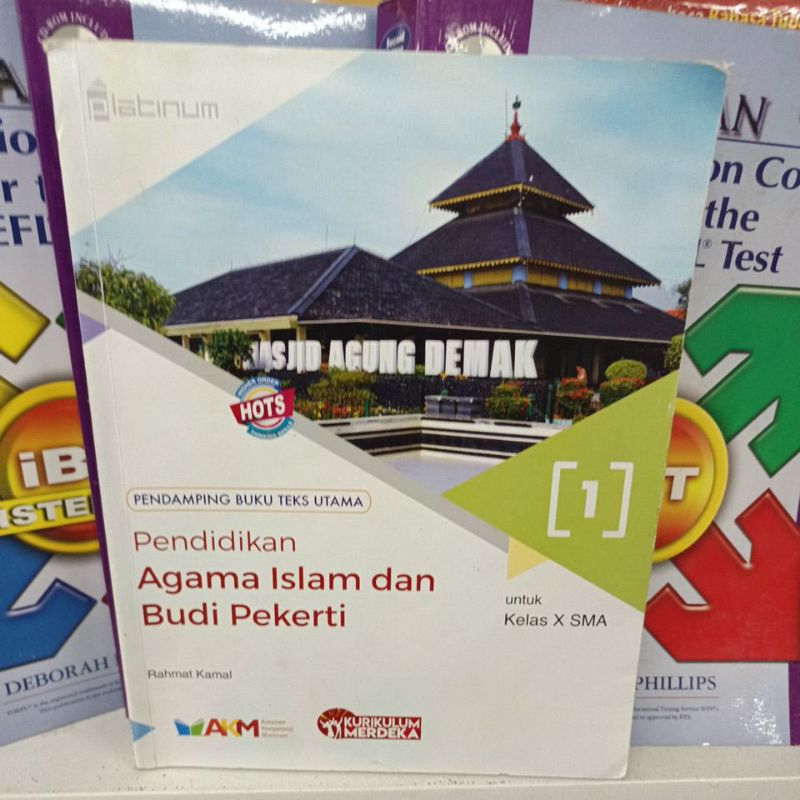 Pendidikan Agama Islam dan Budi Pekerti untuk SMA kelas 10 AKM kurikulum merdeka original bekas plat