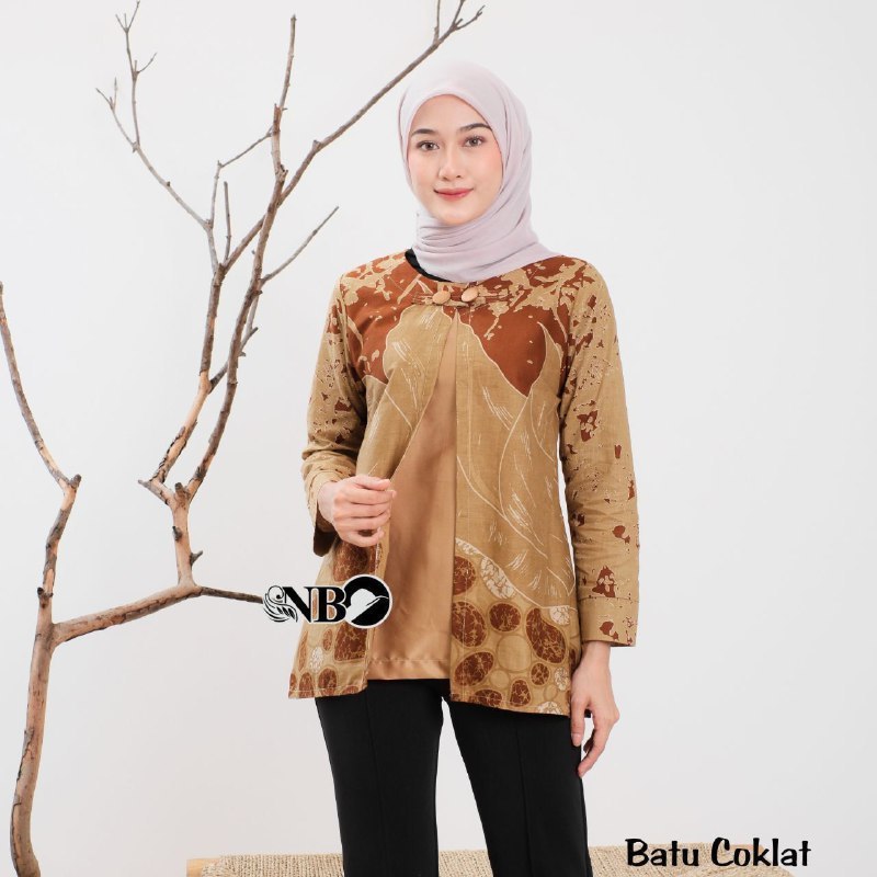 Batik Wanita Modern Batik Kerja Wanita Terkini Baju Atasan Batik Wanita Modern Batik Atasan Terkini